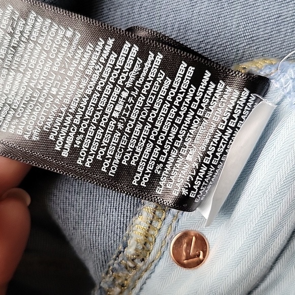 7 For All Mankind Size 25 Gwenevere Dark Wash Skinny Jeans - Picture 11 of 12